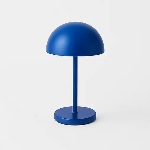 Tischlampe Kobalt Kuppel